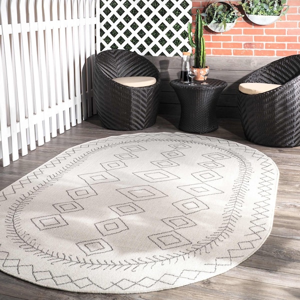 Nuloom Serna Moroccan Indoor/Outdoor Area Rug 6ft x 9ft OWDN23A-O609 - main